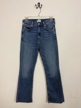 Citizens of Humanity Isola Cropped Denim Jean High Waist Sz 26